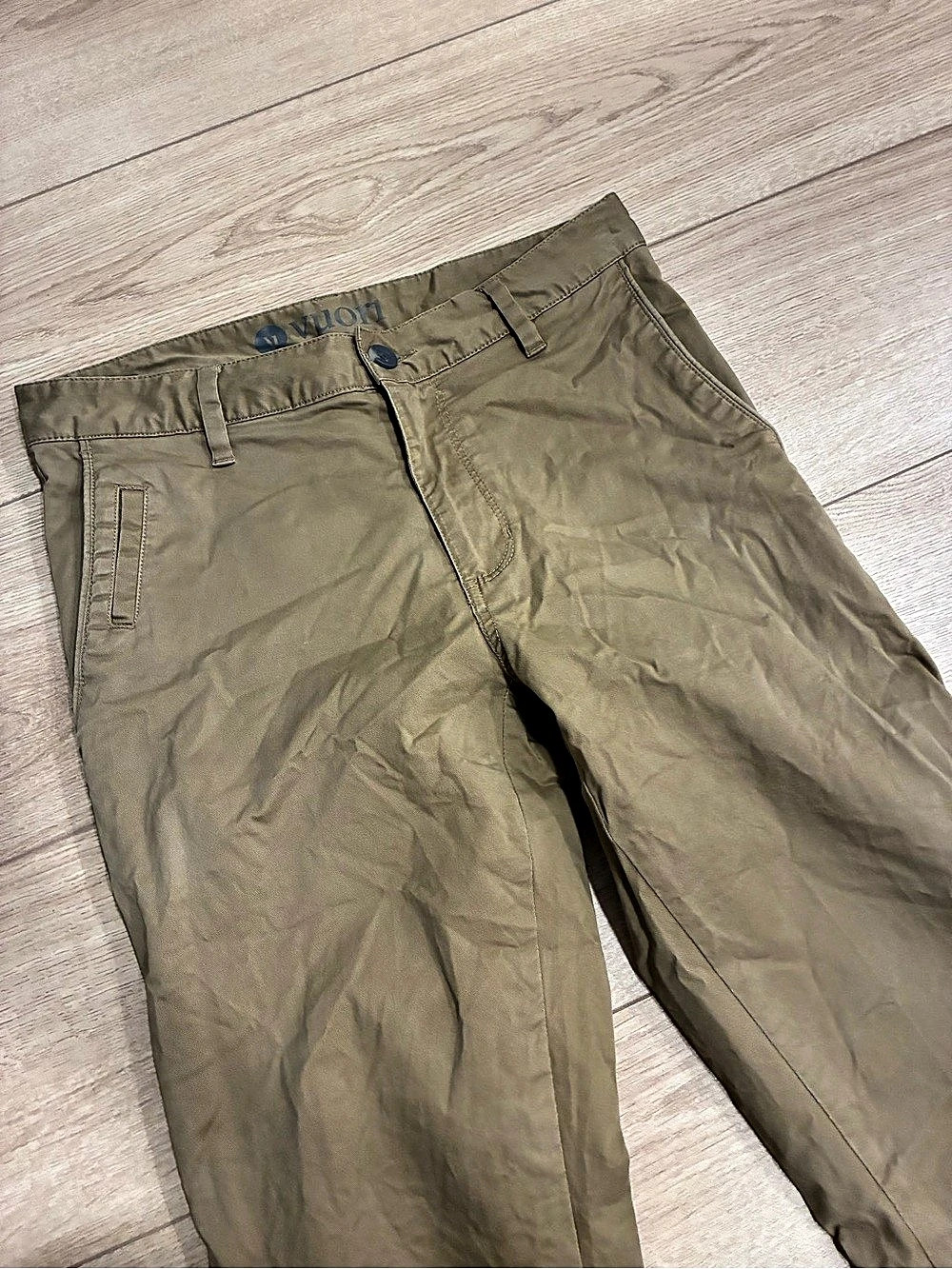 Vuori Men's Collins Chino Pant Tan Khaki Size 28